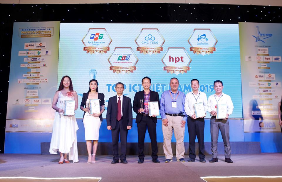 Sao Bac Dau continues to be honored with TOP ICT Vietnam 2019