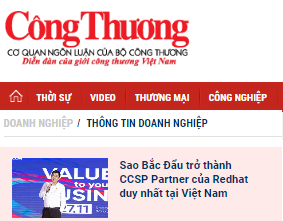 Saobacdau Telecom trở thành CCSP Partner của Redhat duy nhất tại Việt Nam