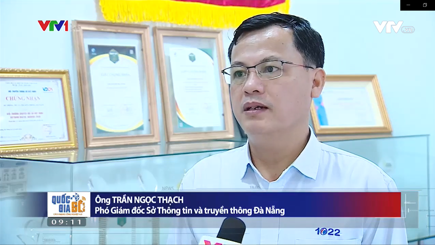 [VTV1] Digital government solution of Sao Bac Dau technology ecosystem contributes to the development of e-government in Da Nang
