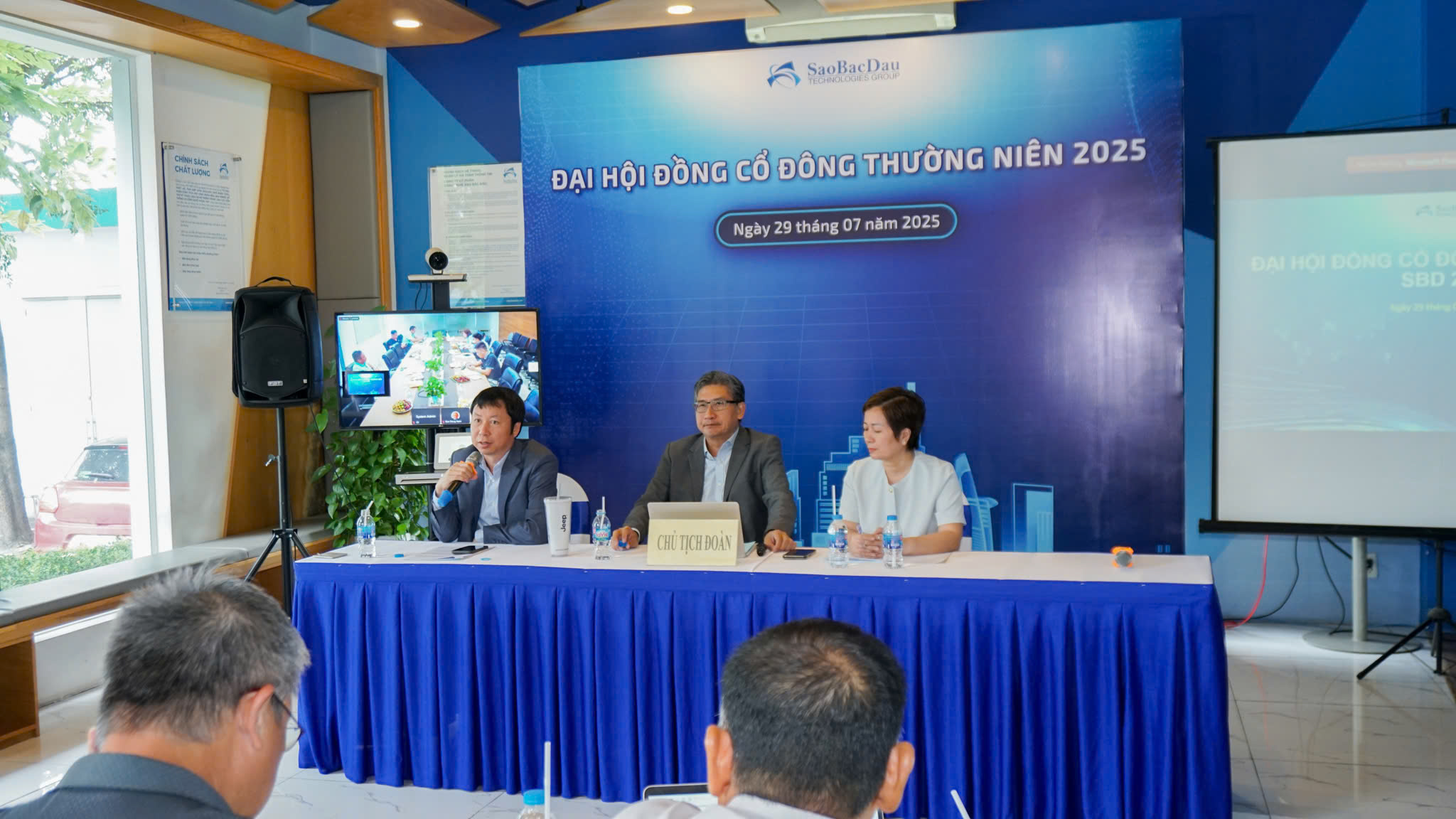 CÔNG TY CỔ PHẦN CÔNG NGHỆ SAO BẮC ĐẨU TỔ CHỨC THÀNH CÔNG ĐẠI HỘI ĐỒNG CỔ ĐÔNG THƯỜNG NIÊN NĂM 2025
