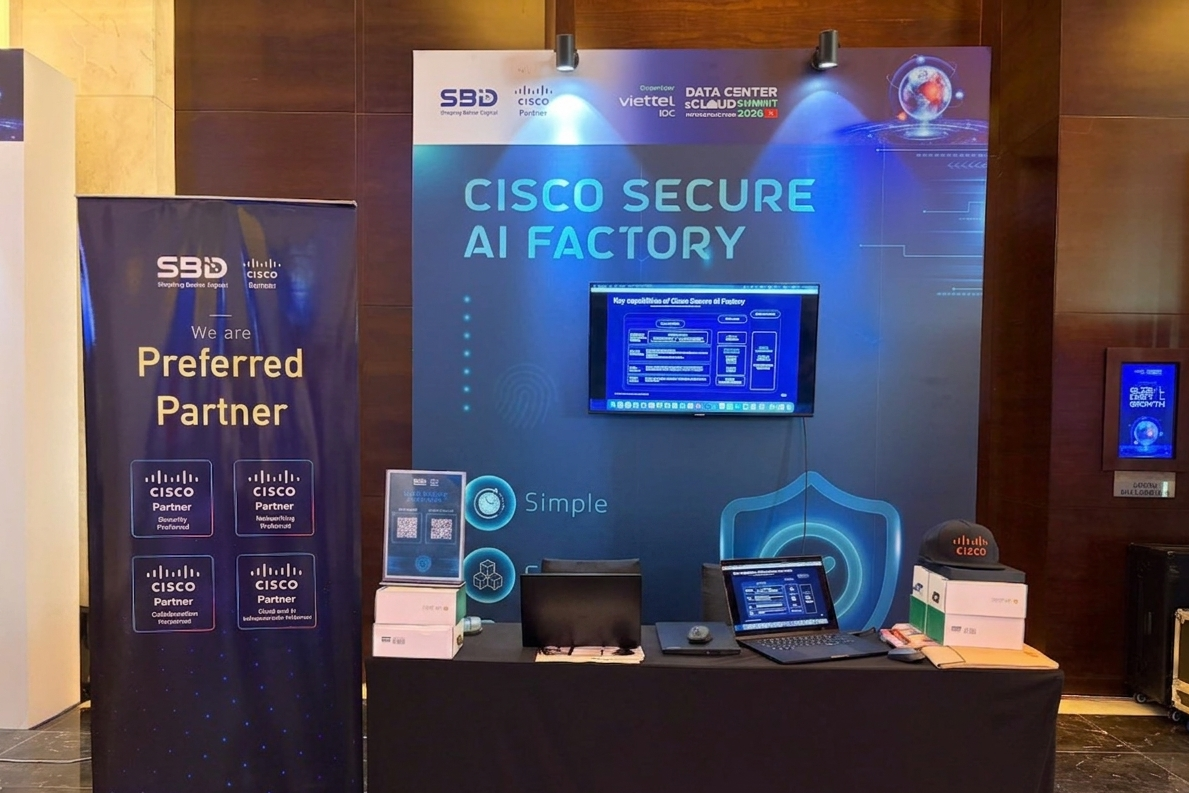 Sao Bắc Đẩu x Cisco tham dự sự kiện Data Center and Cloud Summit 2026 (DCCI Summit)