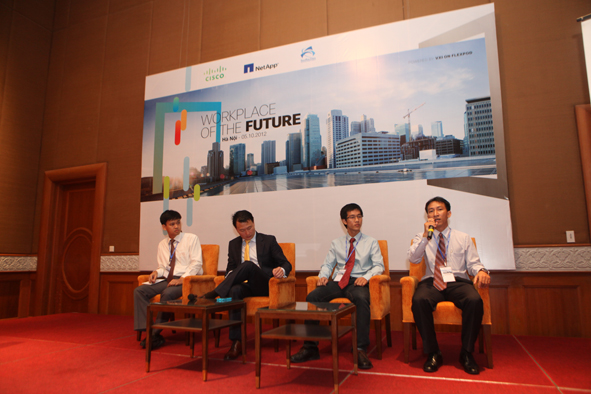 Cisco Systems Vietnam, NetApp and SaoBacDau co-organized a workshop on "Workplace of the Future"